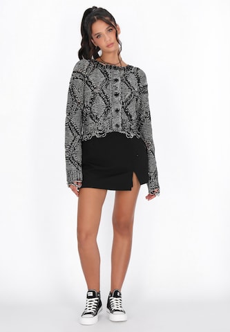 Cardigan myMo ROCKS en noir