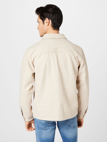 TOM TAILOR DENIM - Chaqueta de entretiempo en beige