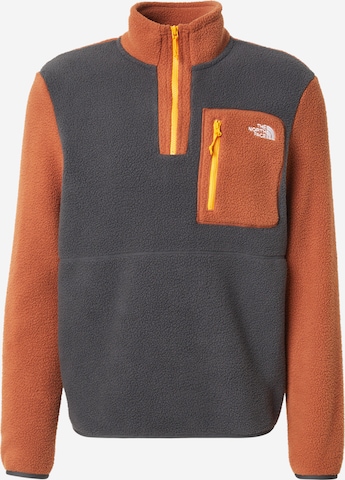 THE NORTH FACE Спортивная кофта 'YUMIORI' в Серый: спереди