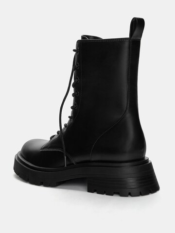 Pull&Bear Veterlaarsjes in Zwart