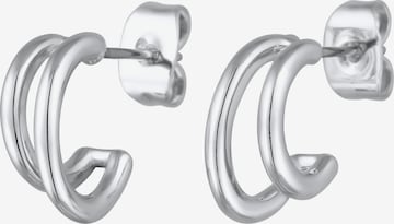 ELLI Серьги в Серебристый: спереди