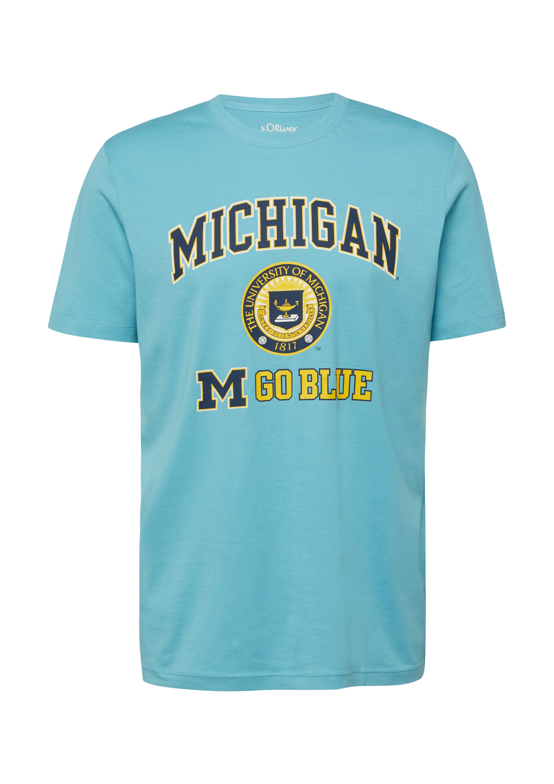 T-Shirt s.Oliver en bleu : devant