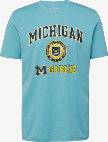 T-Shirt s.Oliver en bleu : devant