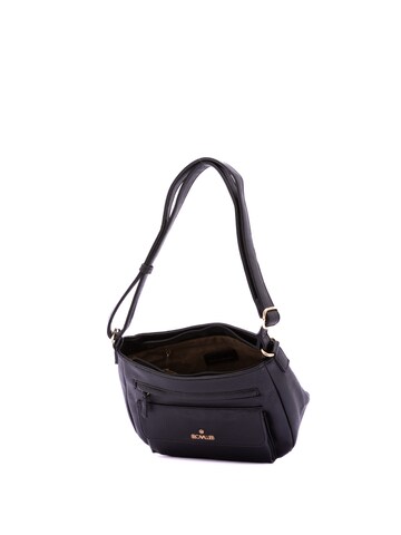 Borsa a spalla 'Borsa a Spalla Donna B Cavalli Ecopelle Zip' di B. Cavalli in nero