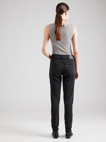 LEVI'S ® Skinny Džíny '721' – černá: zadní strana