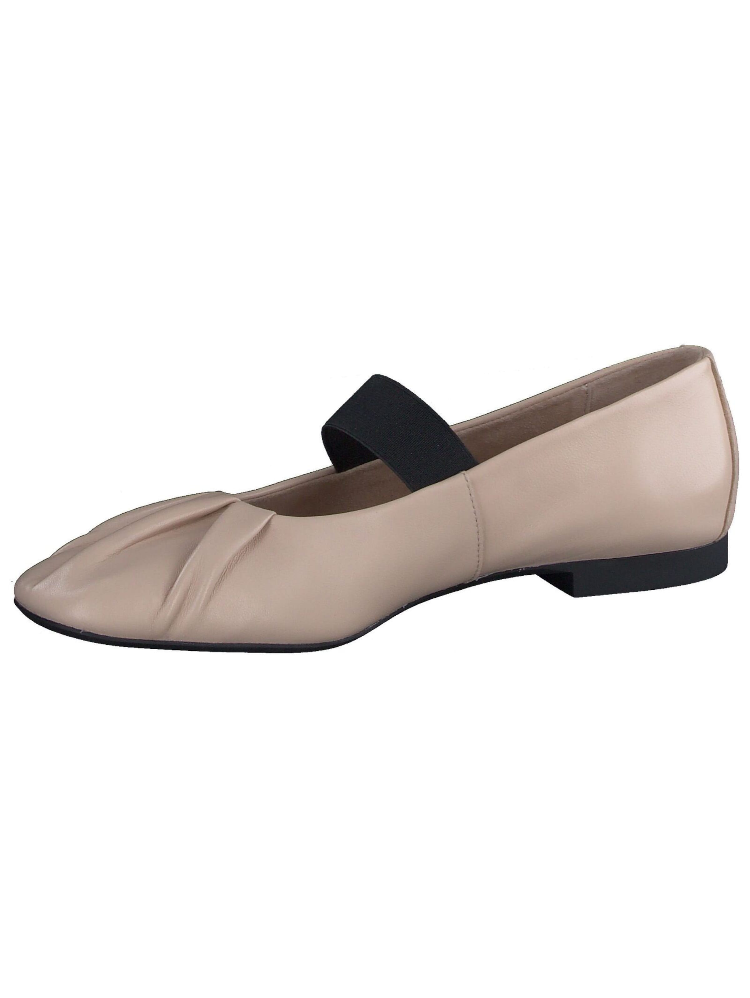Ballerina con cinturino di Paul Green in beige: frontale