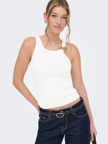 ONLY Knitted top 'ONLMeddi' in White