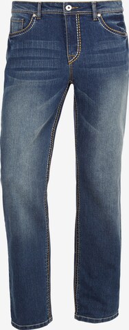 Jan Vanderstorm Loosefit Jeans 'Jani' in Blauw: voorkant