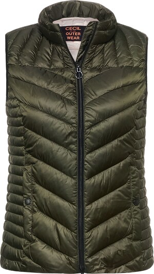 CECIL Vest in Khaki, Item view