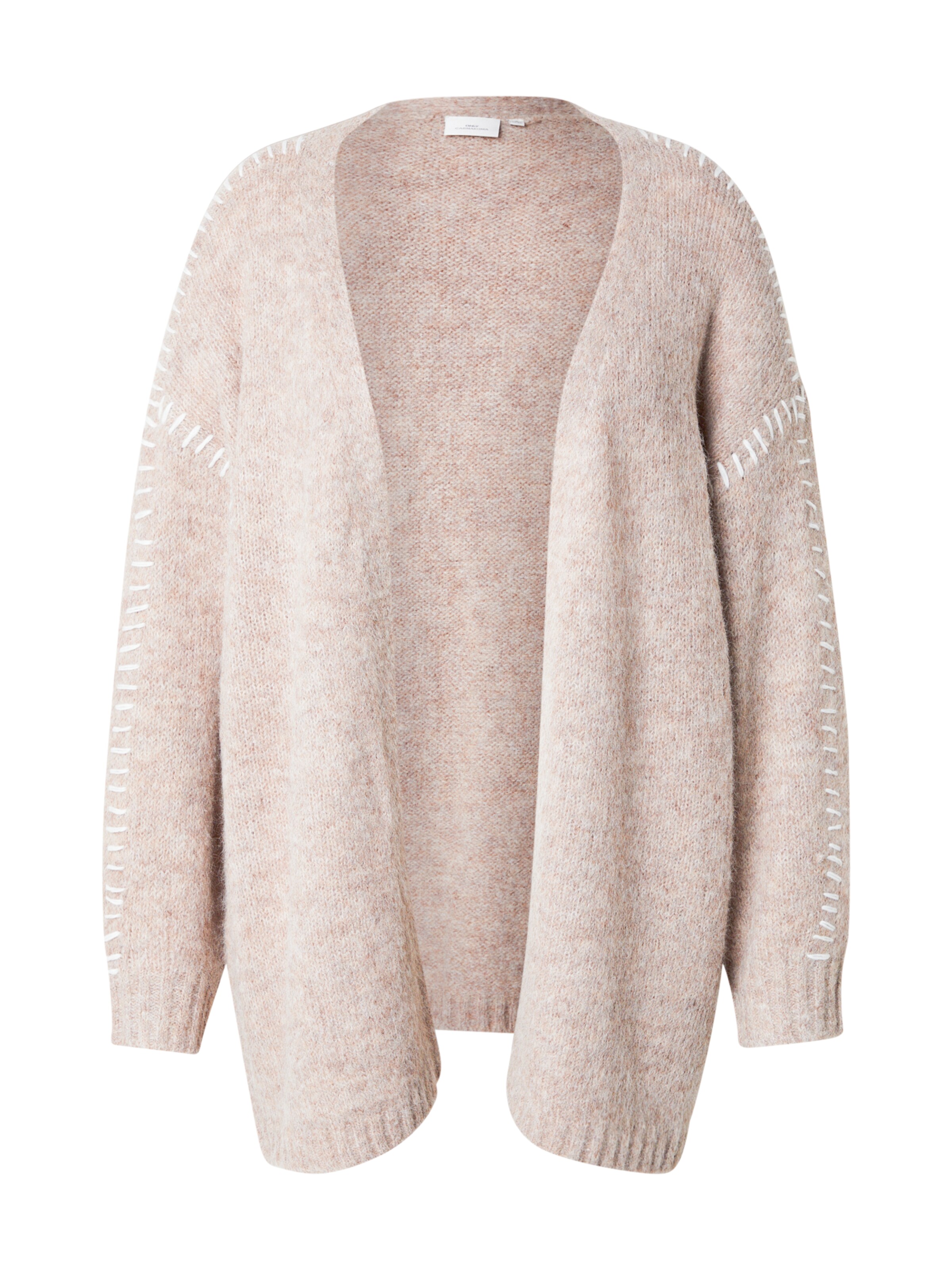 ONLY Carmakoma Knit Cardigan 'CARZOLINA' in Grey: front