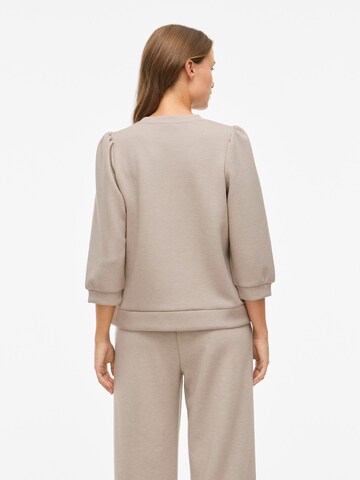 Sweat-shirt 'VIREFLECT' VILA en beige