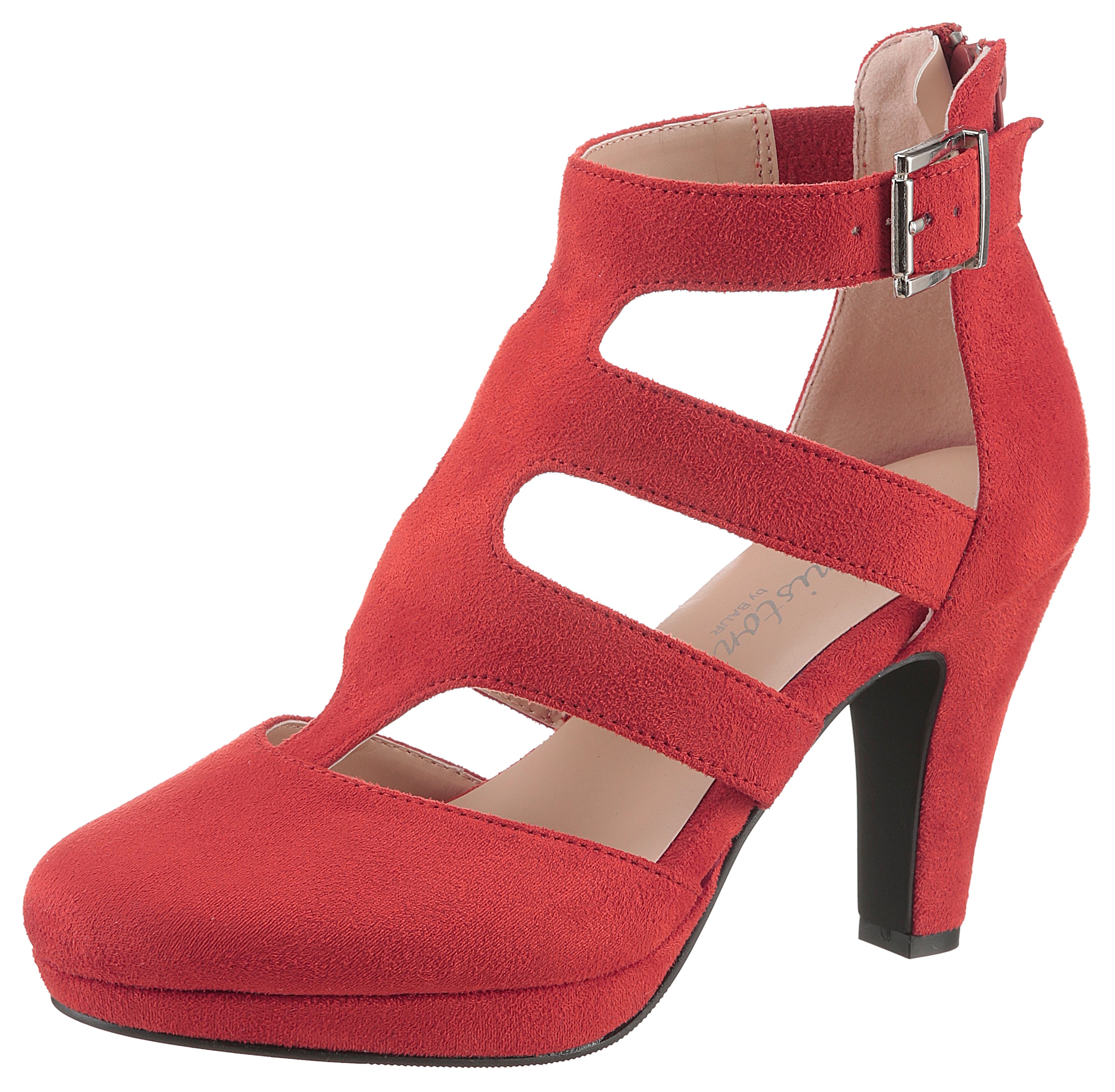 Aniston Sandale in Rot: Vorderseite