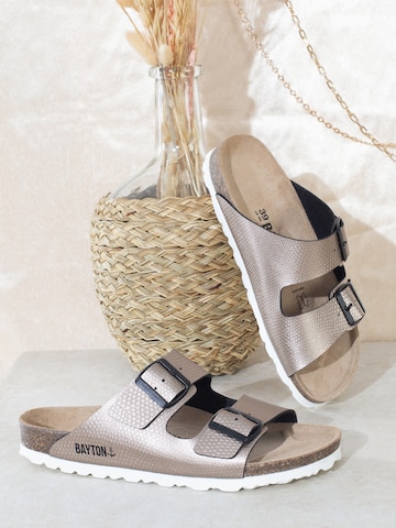 Bayton - Zapatos abiertos 'Tracy' en bronce