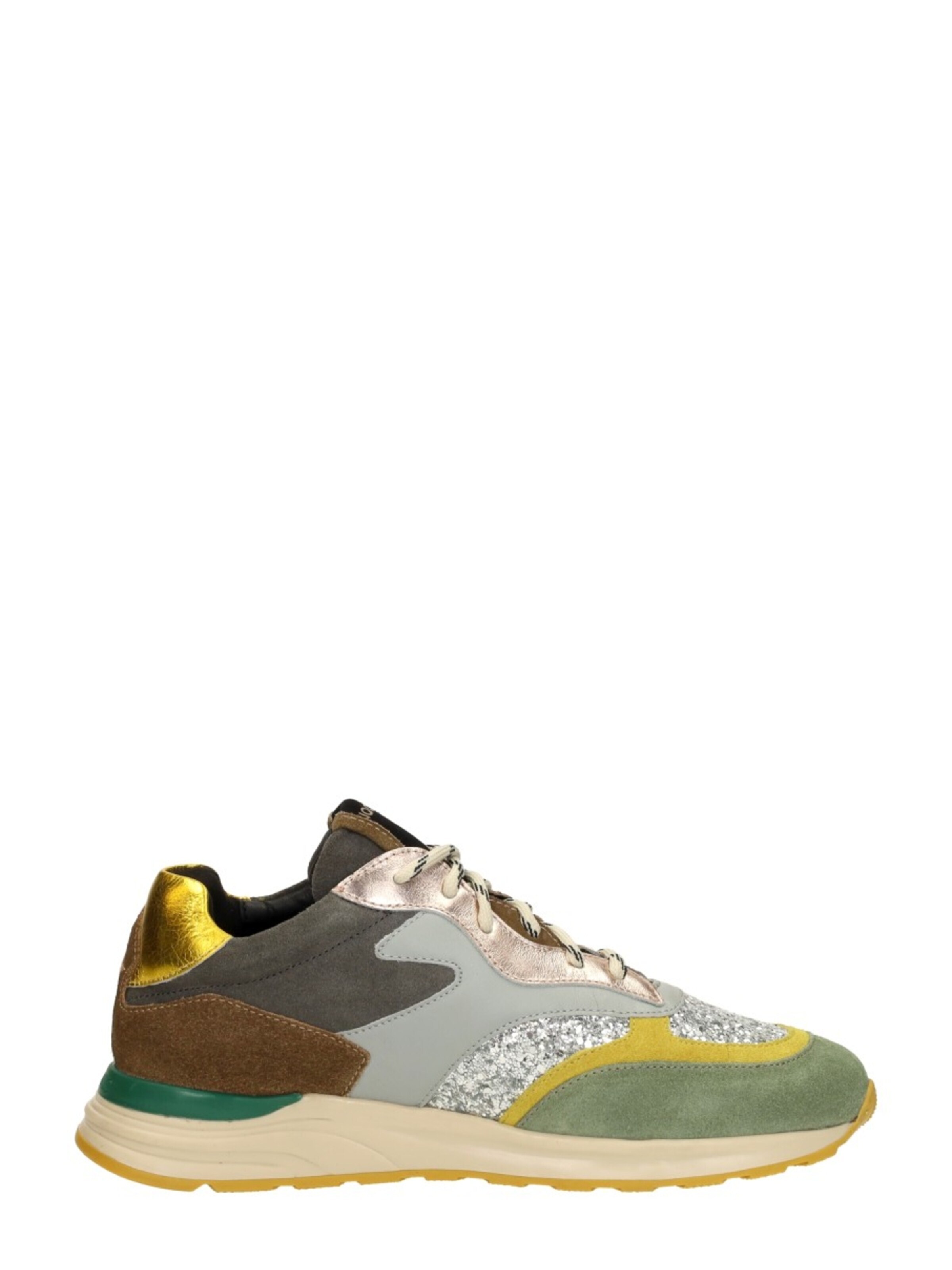Baskets basses 'Sneakers Laag' Iqonic en vert