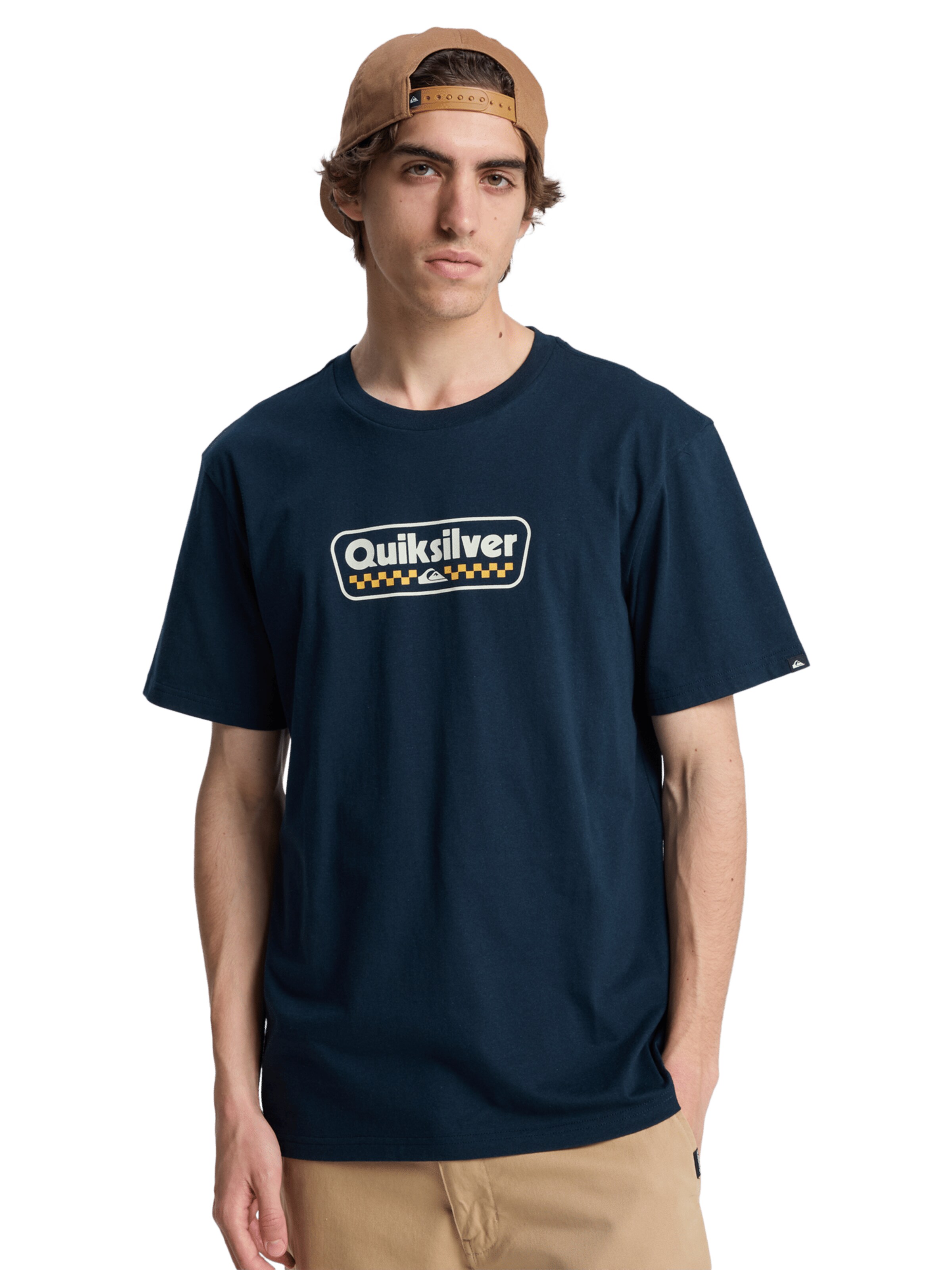 QUIKSILVER T-Shirt ' EV Starting Grid ' in Blau: Vorderseite