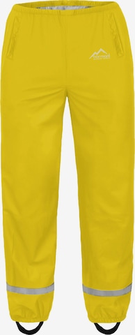 Regular Pantalon fonctionnel 'York' normani en jaune : devant