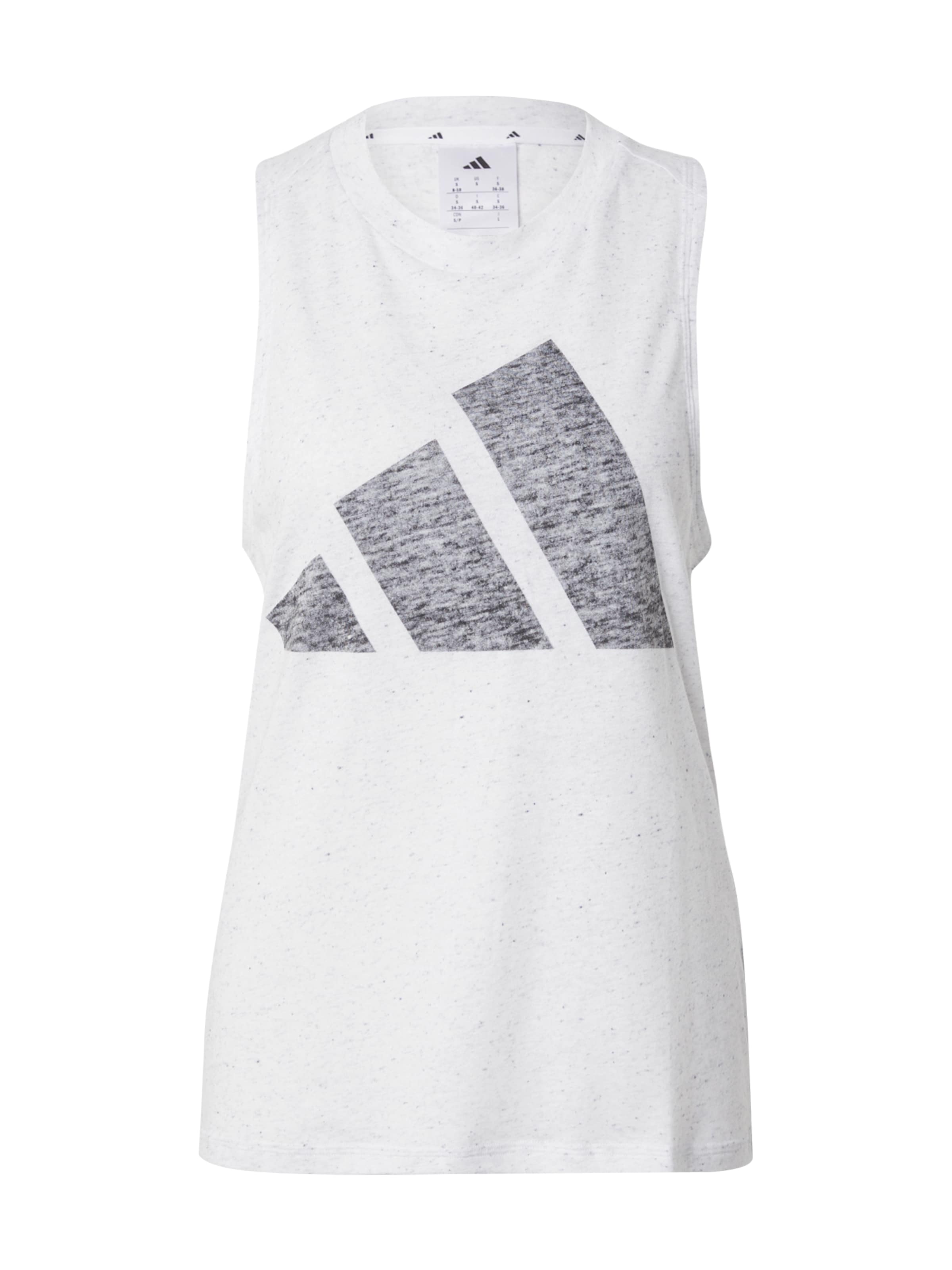 ADIDAS SPORTSWEAR Sports top 'WINNERS' in White: front