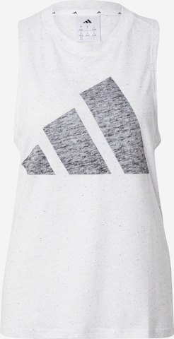 ADIDAS SPORTSWEAR Sports top 'WINNERS' in White: front