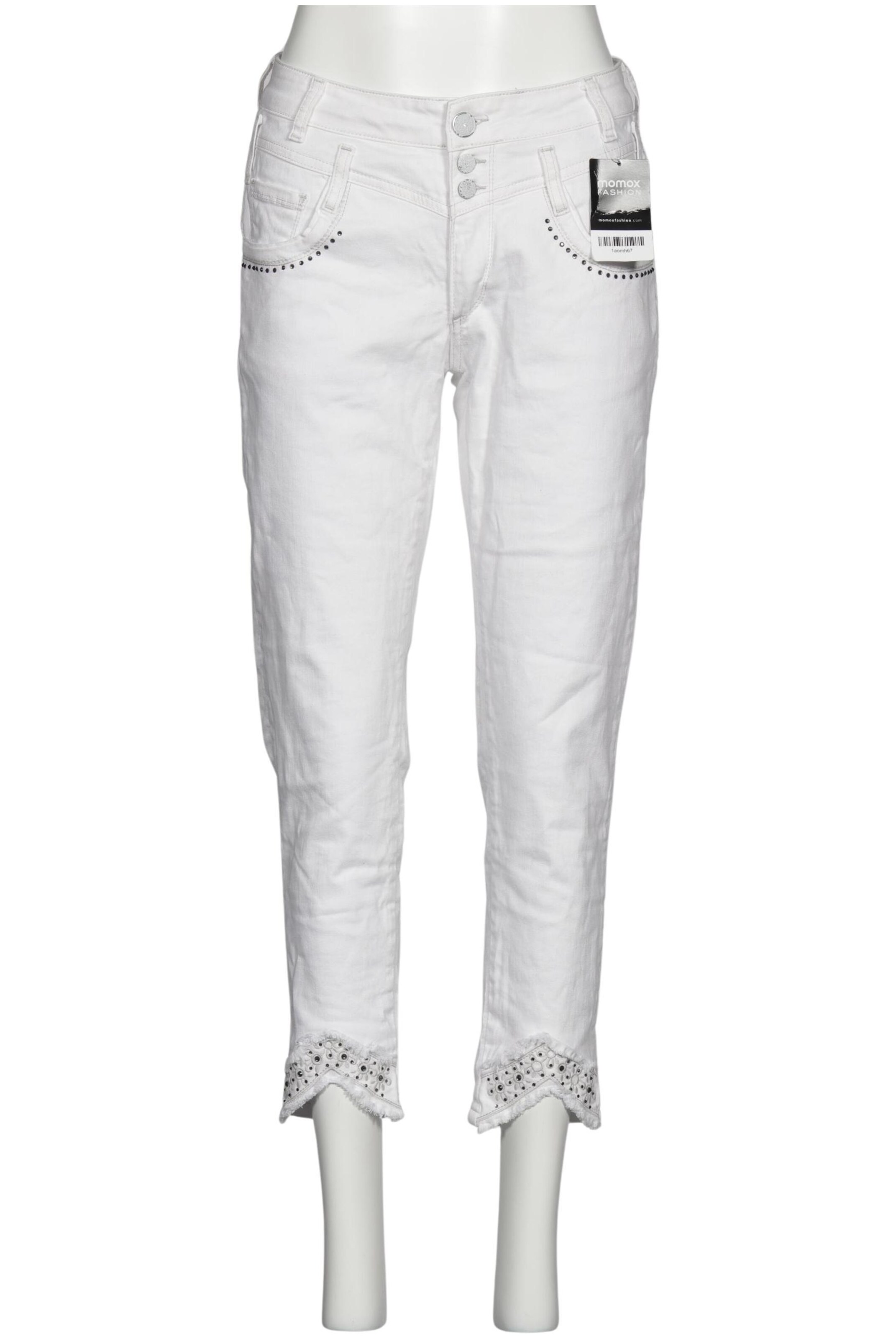 Tredy Jeans in 30-31 in White: front