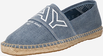 REPLAY Espadrilles in Blauw: voorkant