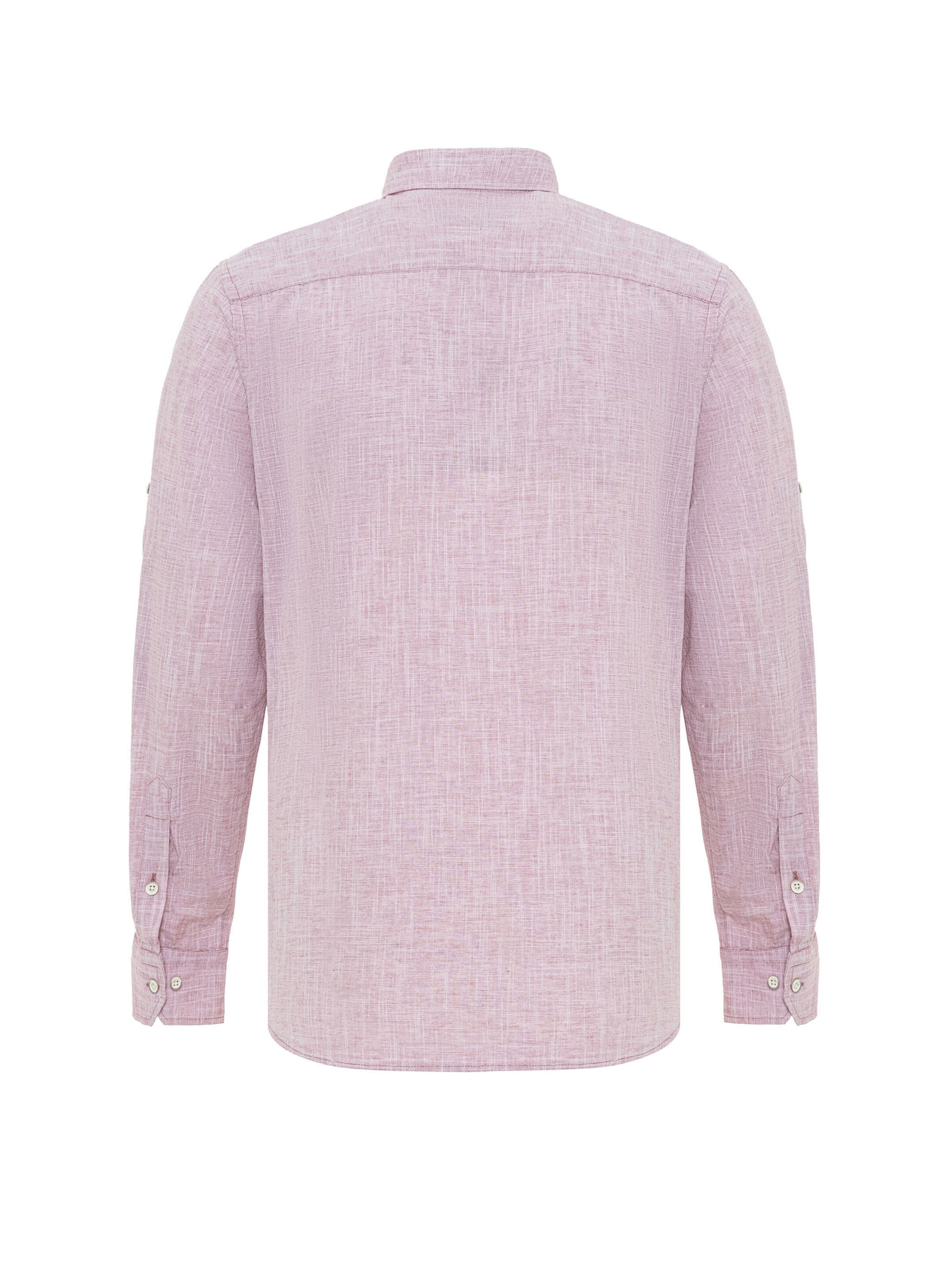 Coupe slim Chemise 'CH199' CIPO & BAXX en rouge