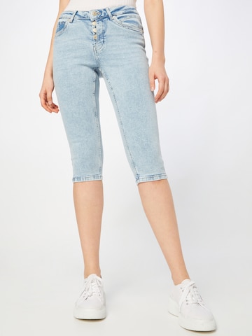 Coupe slim Jean 'Seven' VERO MODA en bleu : devant