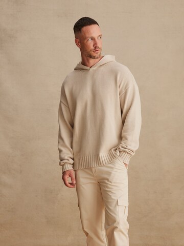 DAN FOX APPAREL Pullover 'Erwin' i beige: forside