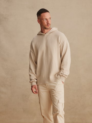 DAN FOX APPAREL Sweater 'Erwin' in Beige: front