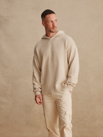 DAN FOX APPAREL Pullover 'Erwin' in Beige: predná strana