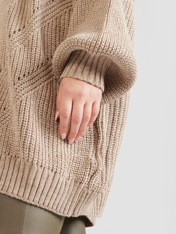 Z-One Knit Cardigan 'Birte' in Beige