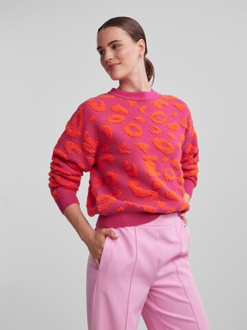 PIECES Sweater 'NIA' in Pink: front