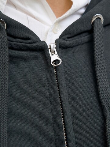 JACK & JONES Sweat jacket 'JORNorrebro' in Grey