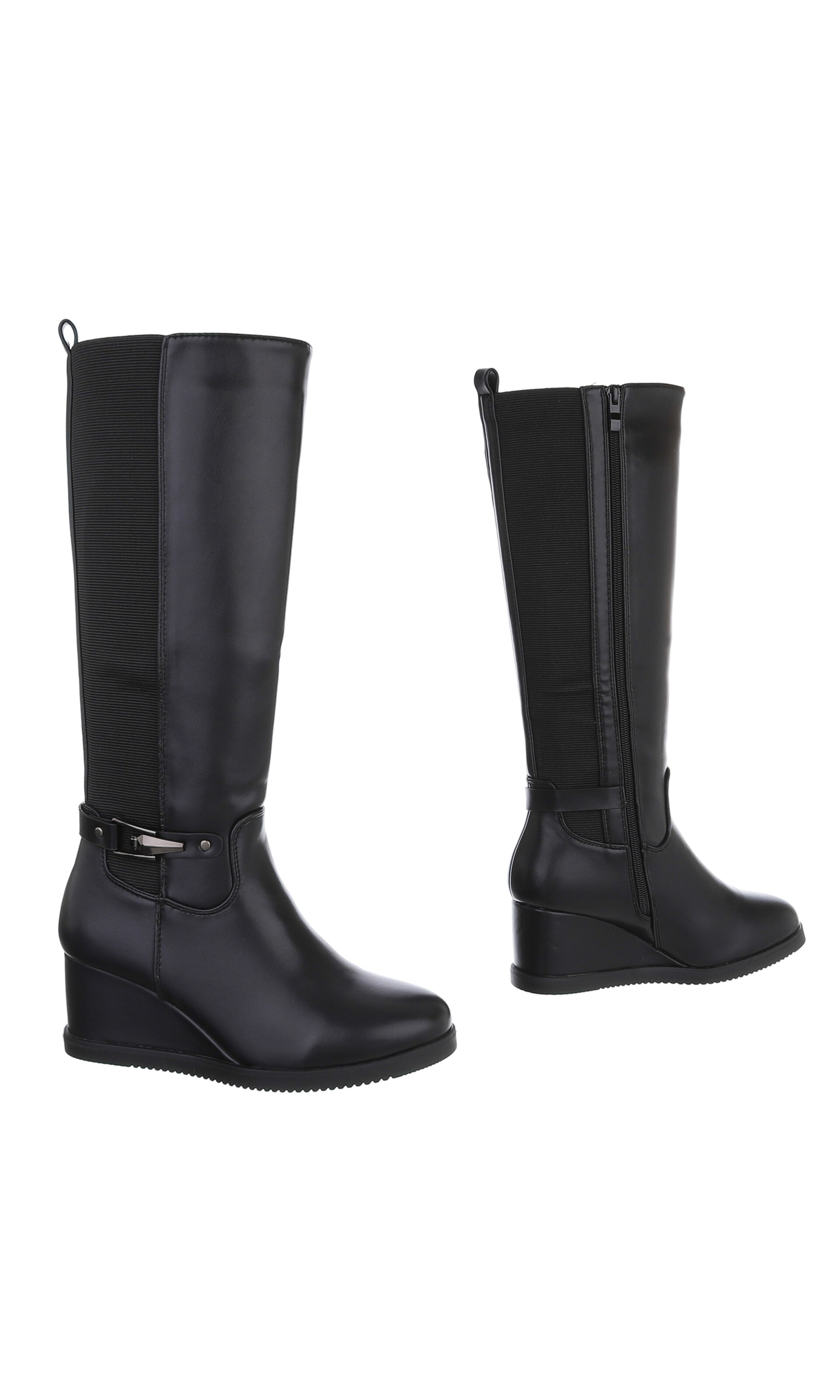 Ital-Design Boots in Black