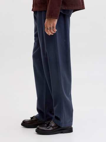 JACK & JONES - Loosefit Pantalón 'JPSTKARL IVY' en azul