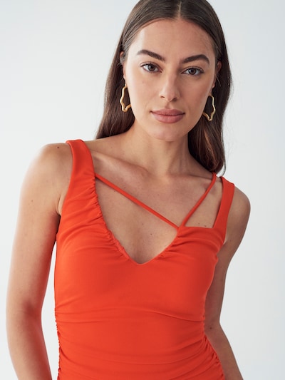 BWLDR Kleid 'COVA' in orange, Produktansicht
