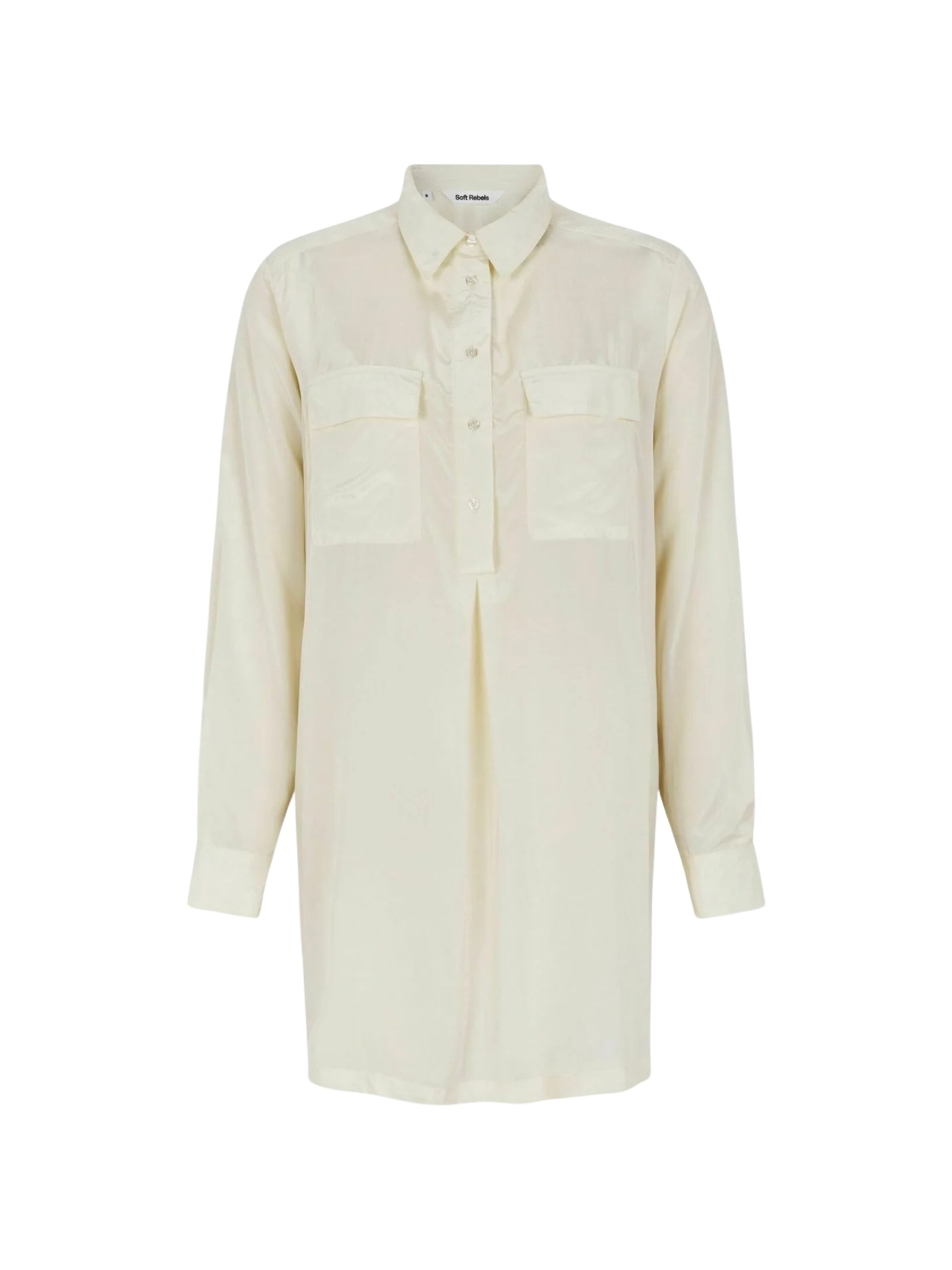 Soft Rebels Blouse 'Nikki' in Wit: voorkant