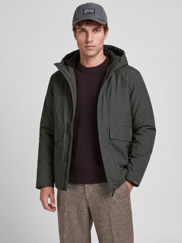 Veste mi-saison JACK & JONES en gris : devant