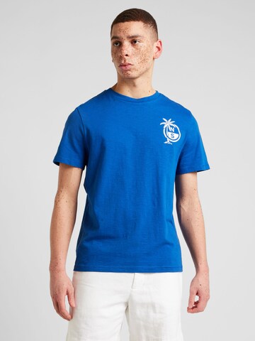 North Sails T-Shirt in Blau: Vorderseite