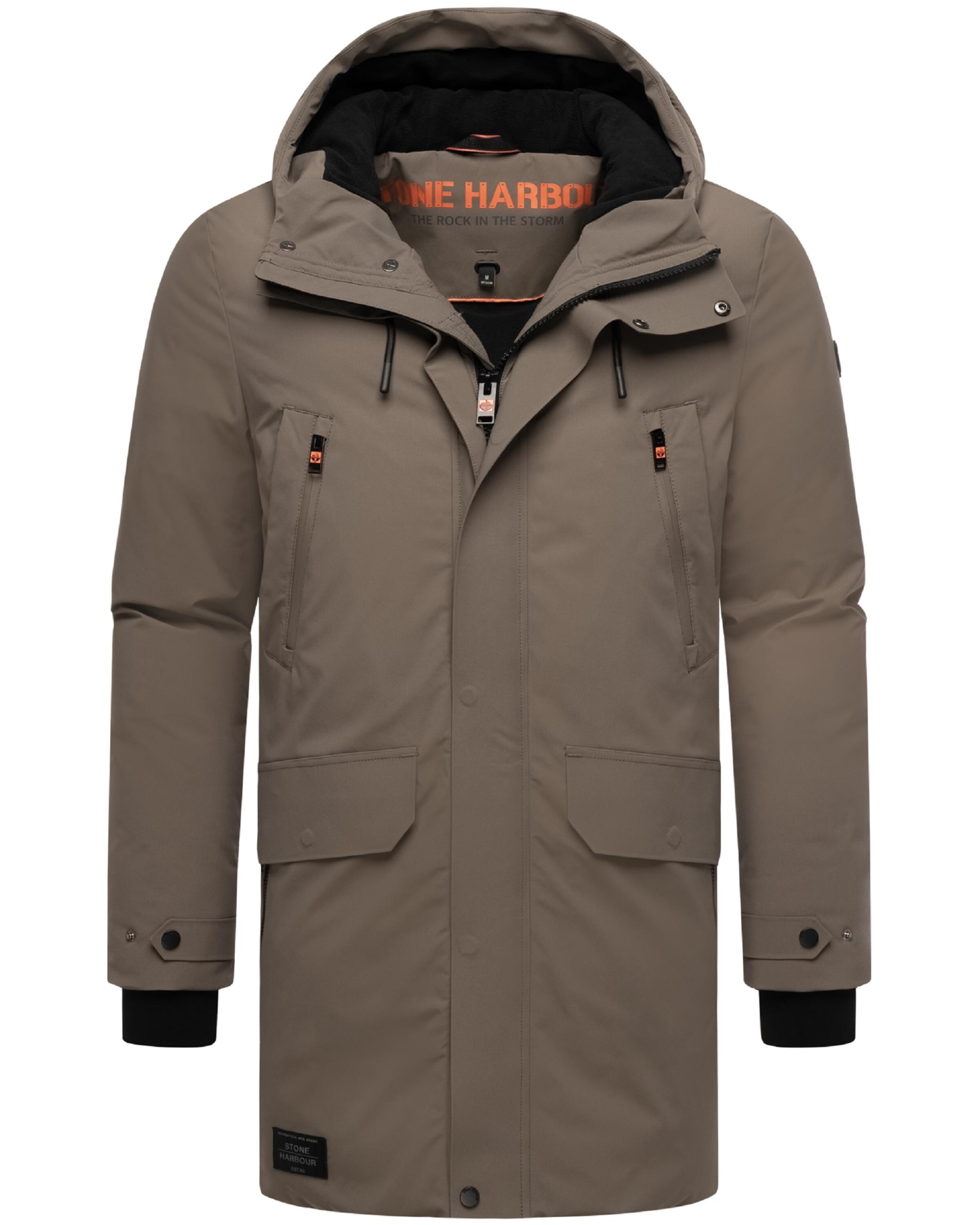 STONE HARBOUR Winter Coat 'Kitraan' in Brown