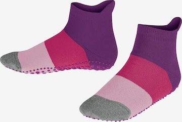 FALKE Socken 'Colour Block' in Lila: Vorderseite