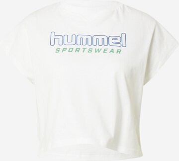 Hummel - Camisa em branco: frente