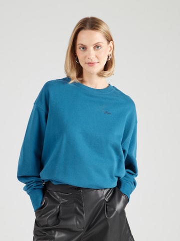 BOSS - Sweatshirt 'C_Eteia_5' em azul: frente