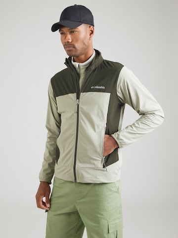 COLUMBIA Спортивная куртка 'Heather Canyon II' в Зеленый: спереди