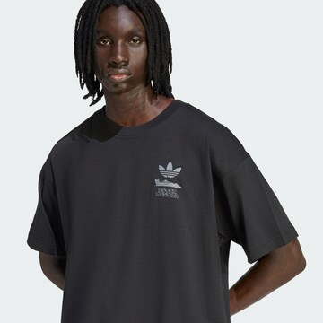 T-Shirt 'Japanese Racing' ADIDAS ORIGINALS en noir