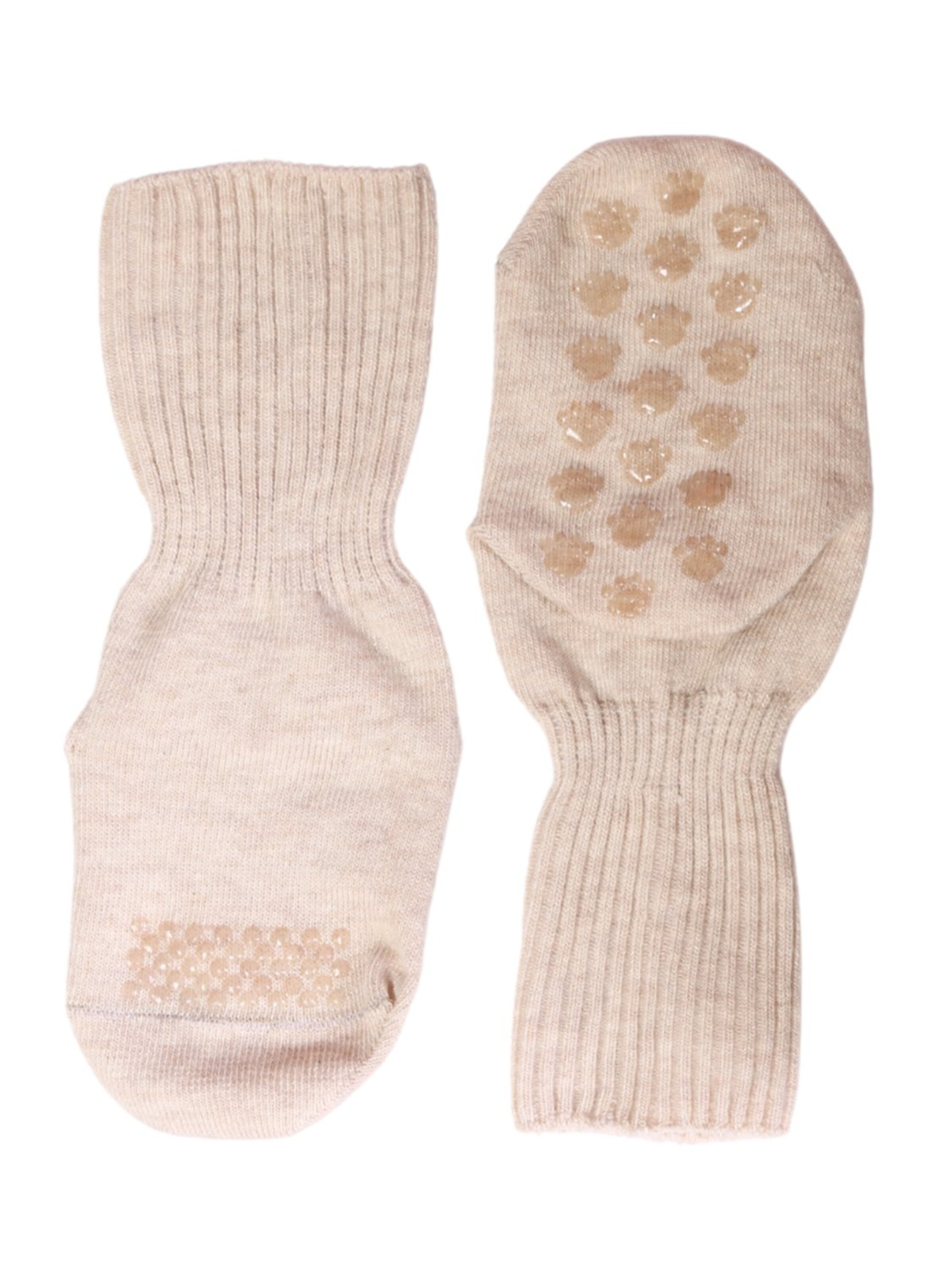 Sokisahtel Sokken in Beige: voorkant