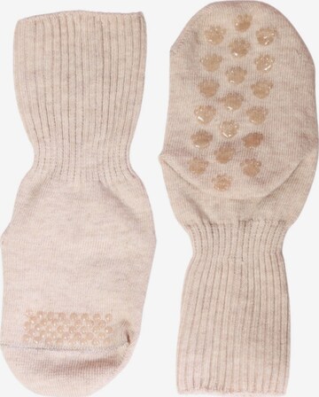 Sokisahtel Sokken in Beige: voorkant