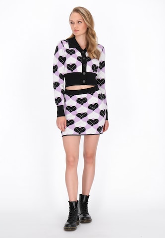 Cardigan myMo ROCKS en noir