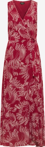 faina Summer Dress in Red: front