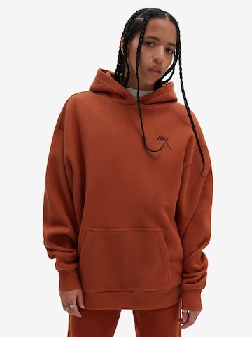 VANS Sweatshirt 'Comfycush' in Brown: front