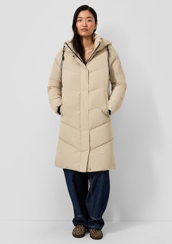 QS Winter coat in Beige: front